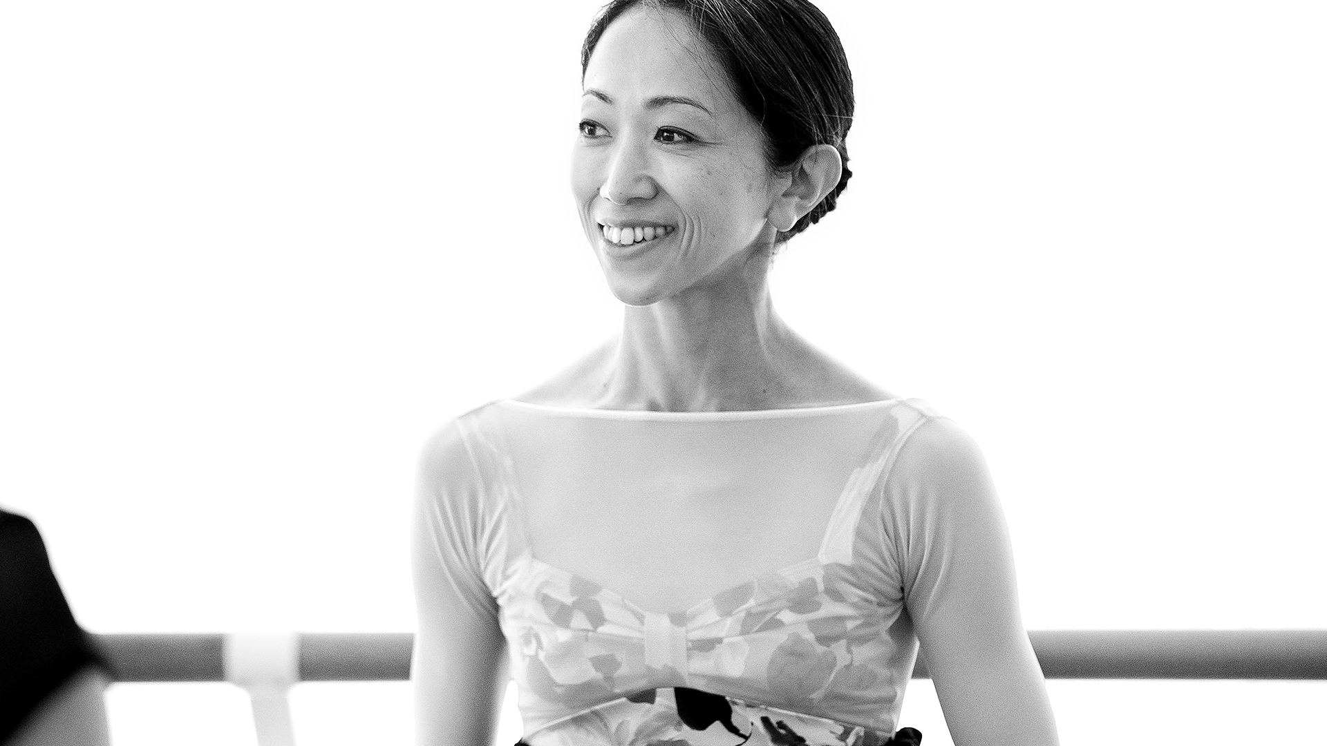 Erina Takahashi in the studio © Laurent Liotardo