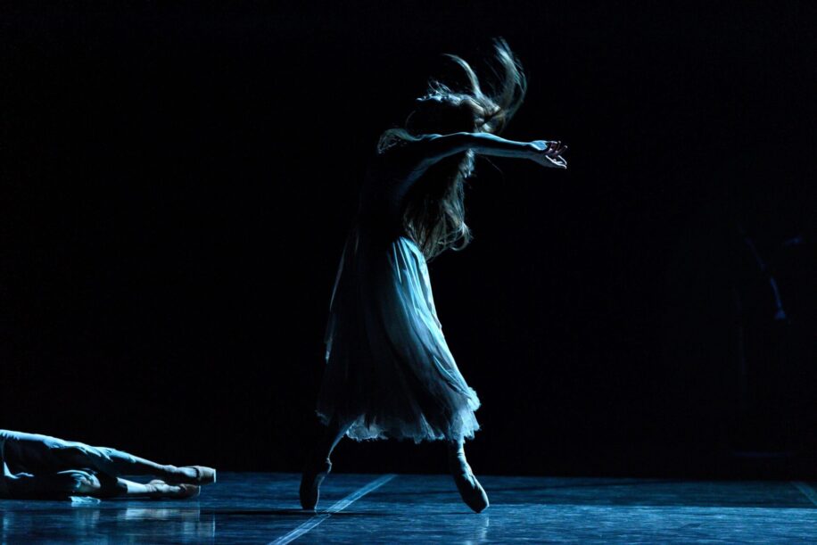 Emma Hawes as Myrtha in Akram Khan’s Giselle